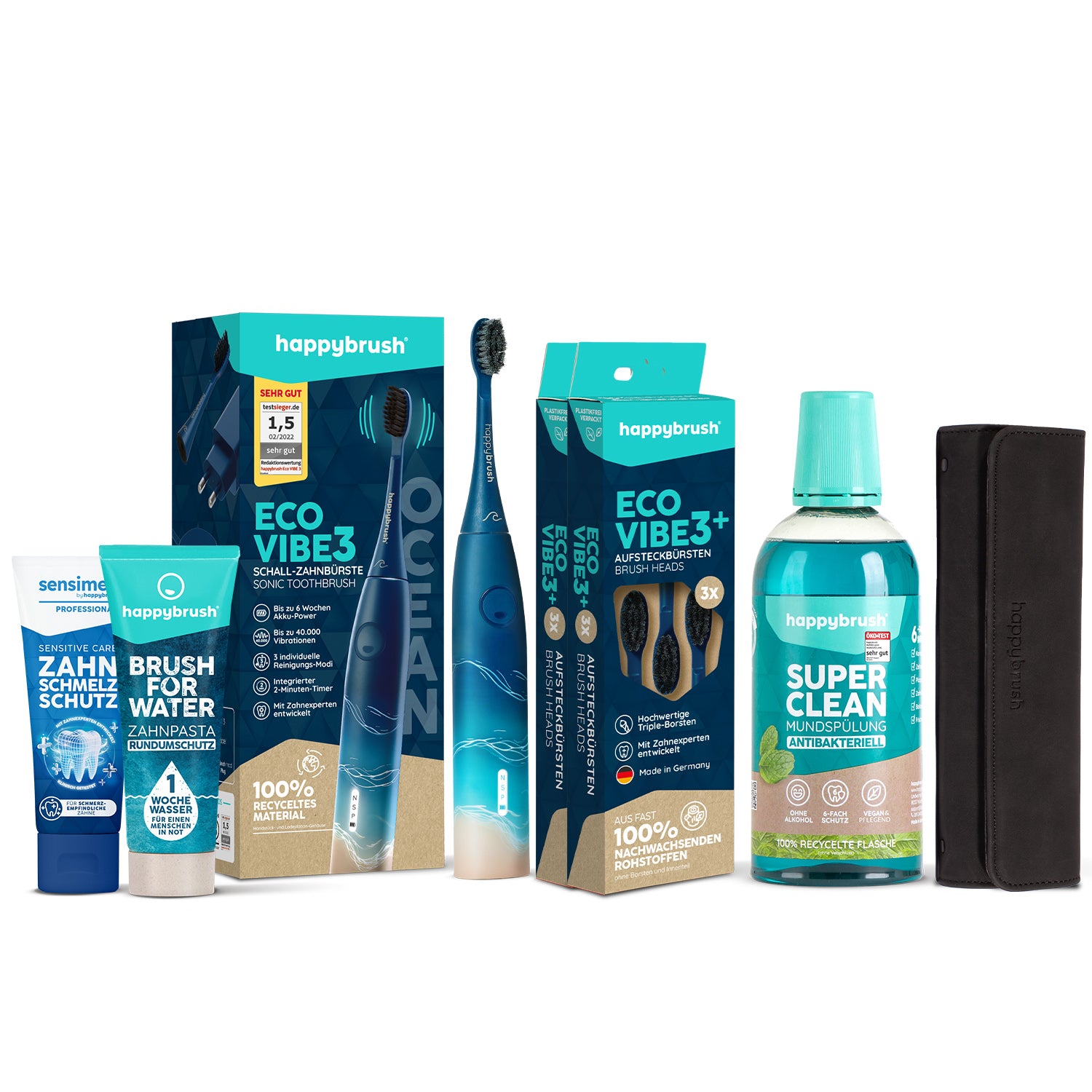 Schallzahnbürste Eco Vibe 3 (HAP-3)