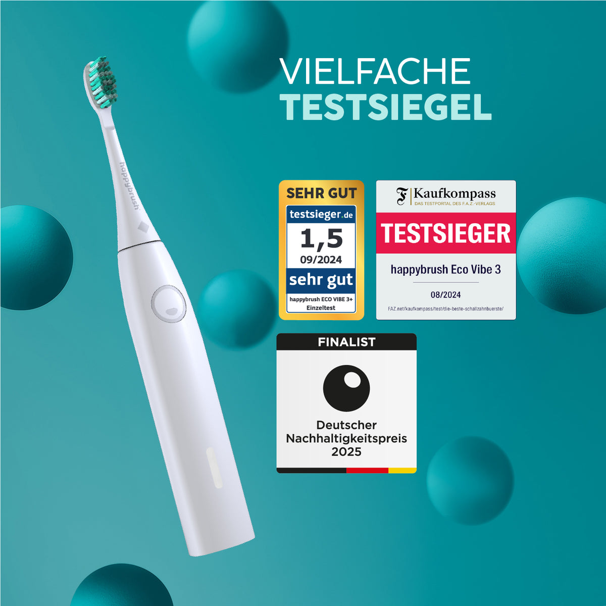 Eco Vibe 3+ | AllWhite (Made in Germany)