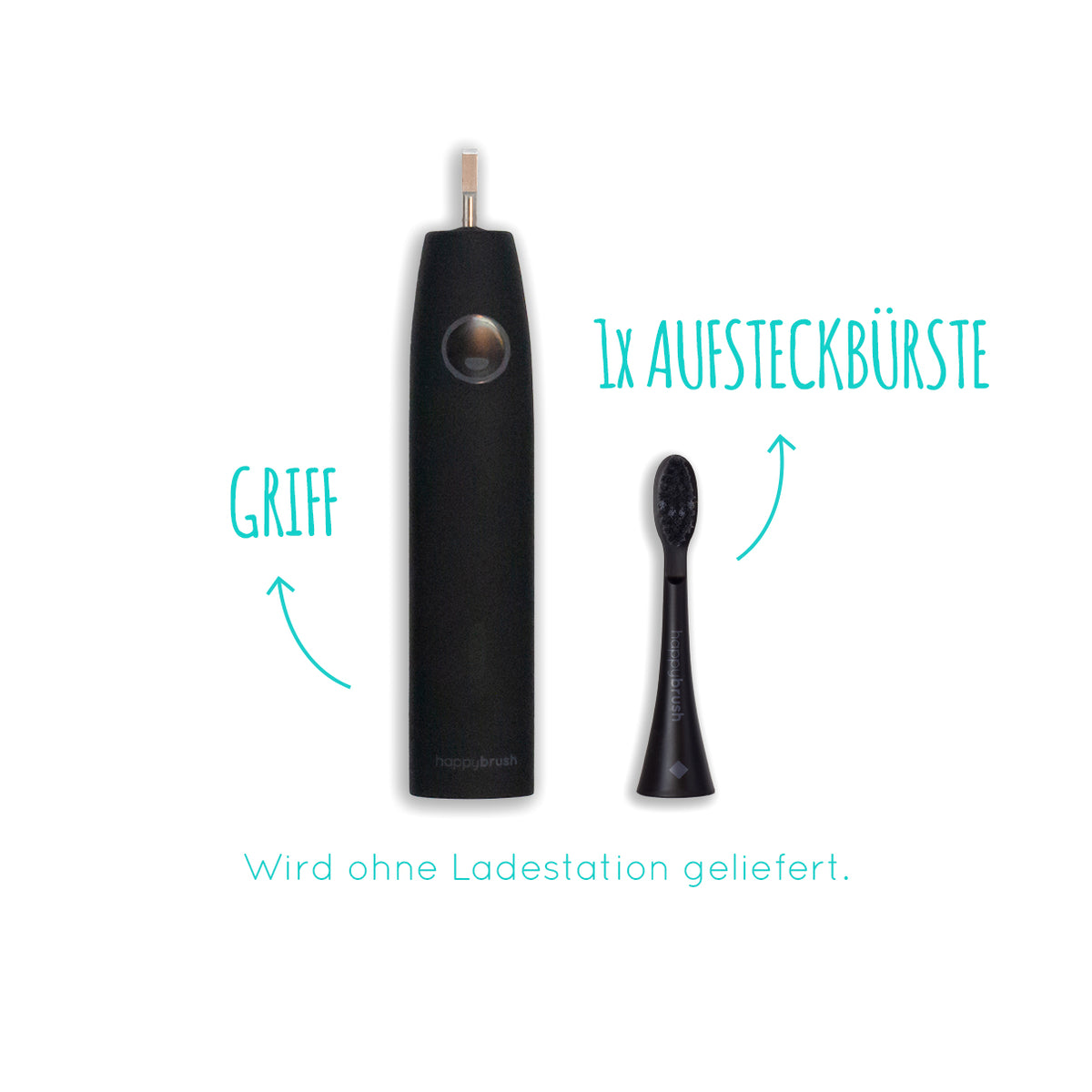 Handstück Vibe 3 | Allblack