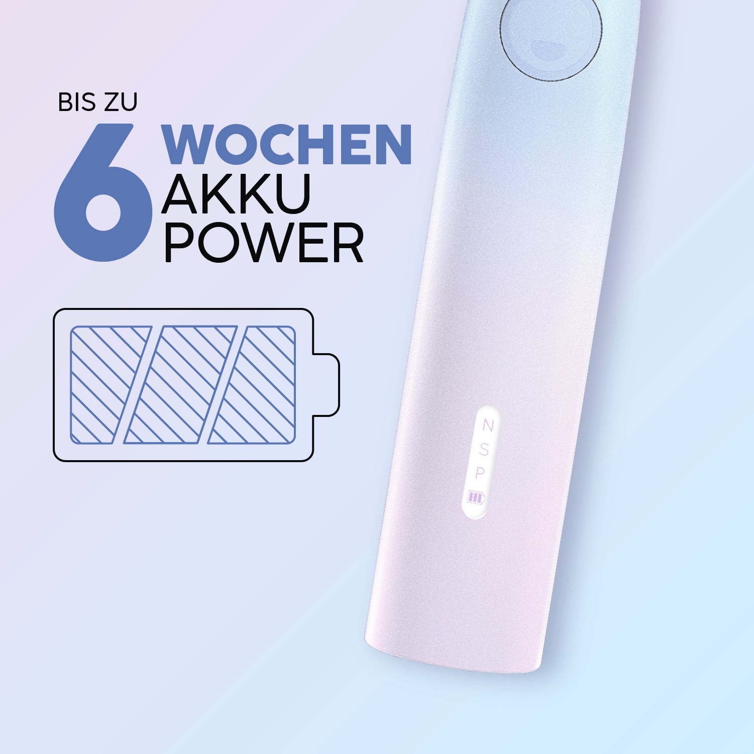Schallzahnbürste Eco Vibe 3 | Set S