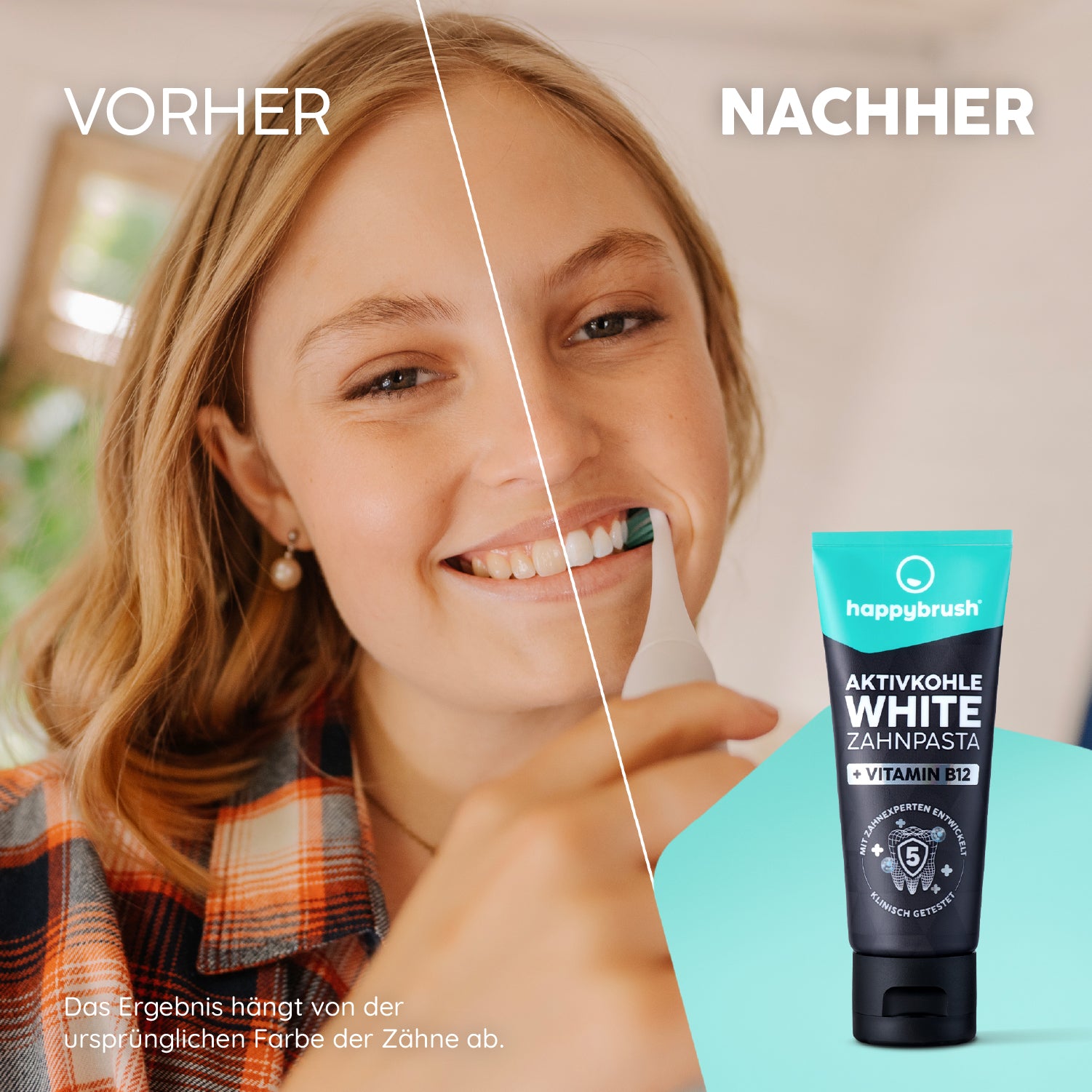Aktivkohle White Zahnpasta