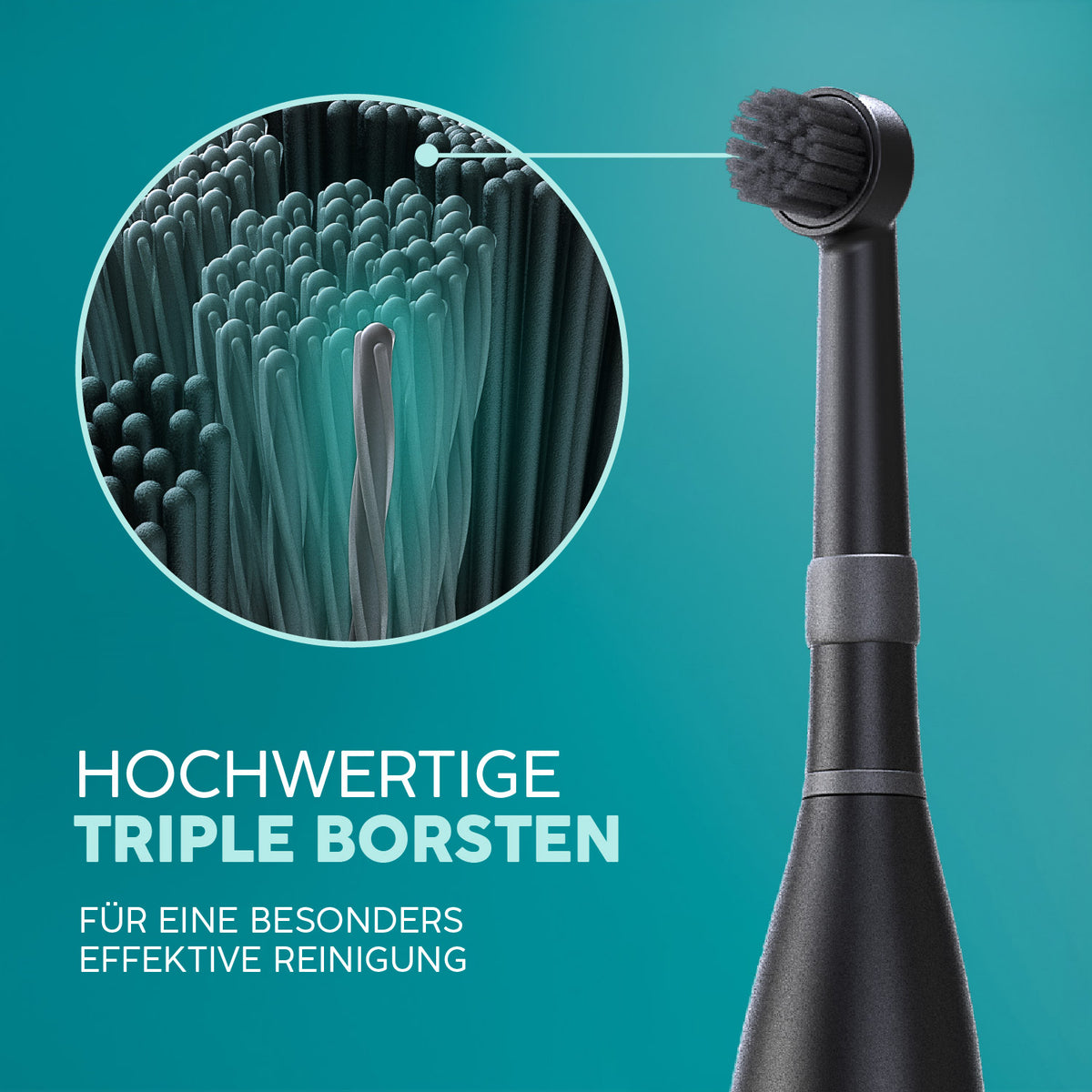 Aufsteckbürsten R2 | Allblack