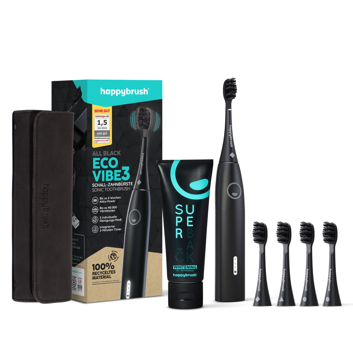Starter Set Eco Vibe 3 Allblack | BLACK DEALS