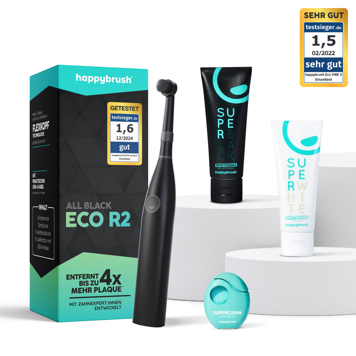 Eco R2 Entdecker Set | Allblack