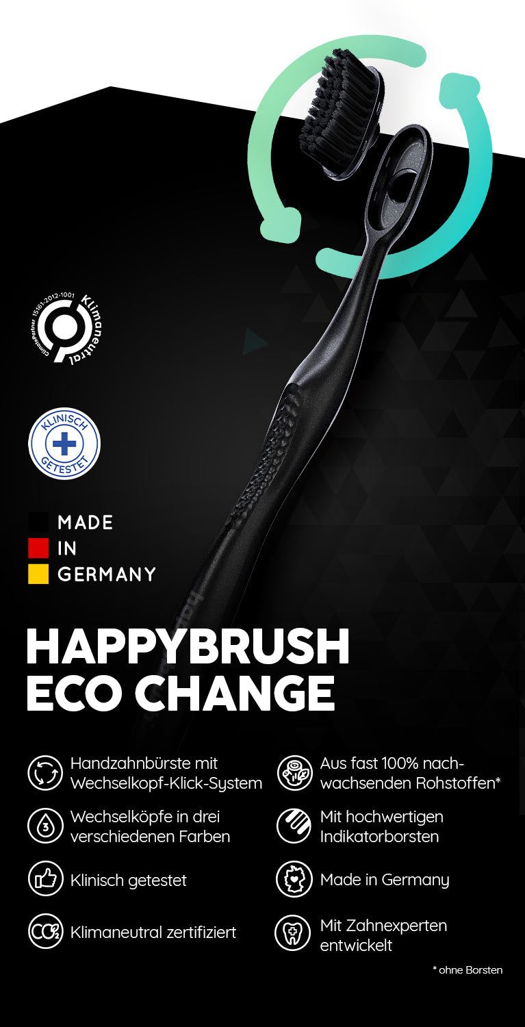 USPs der Eco Change Handzahnbürste