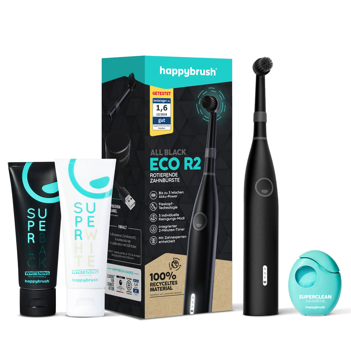 Eco R2 Entdecker Set | Allblack