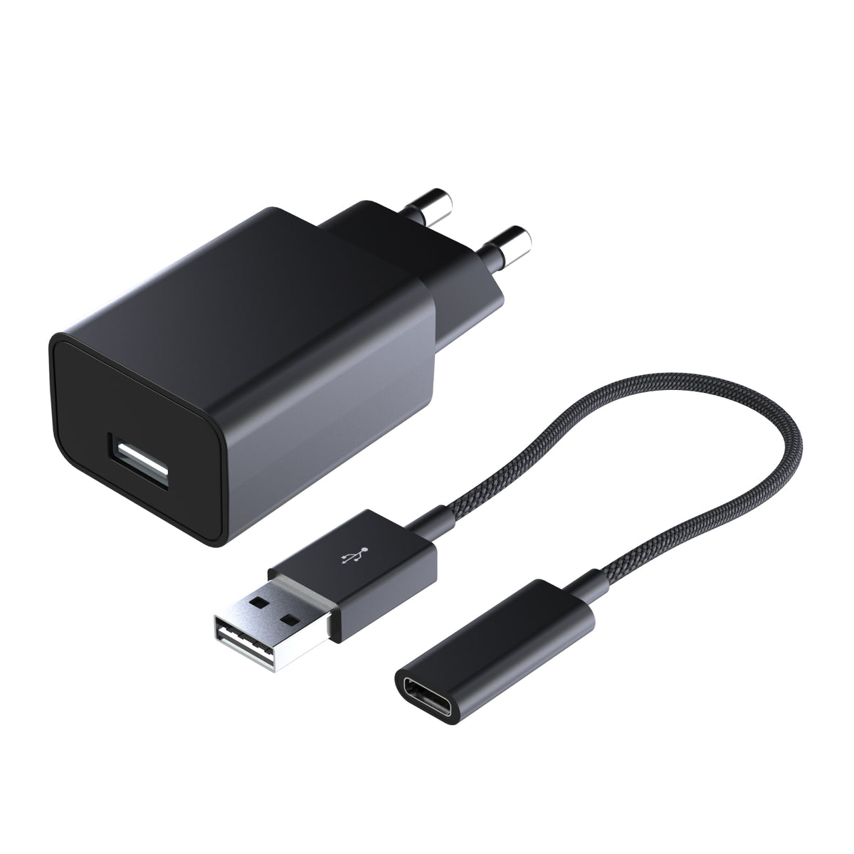 Netzstecker-Set mit Verbindungskabel