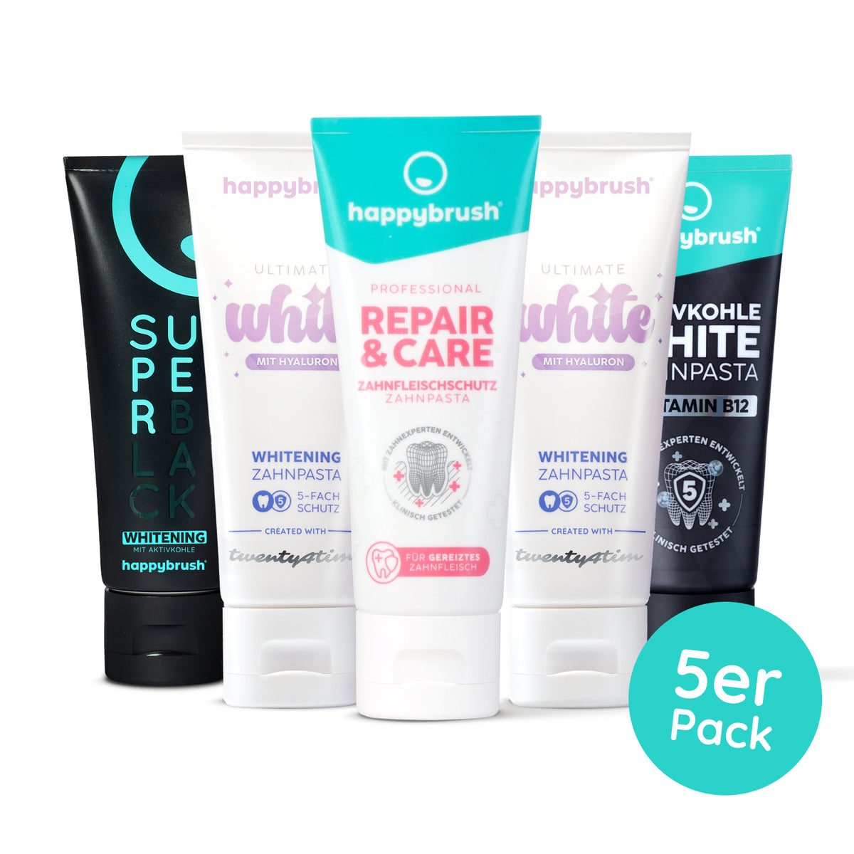 Zahnpasta Probierset Mittel