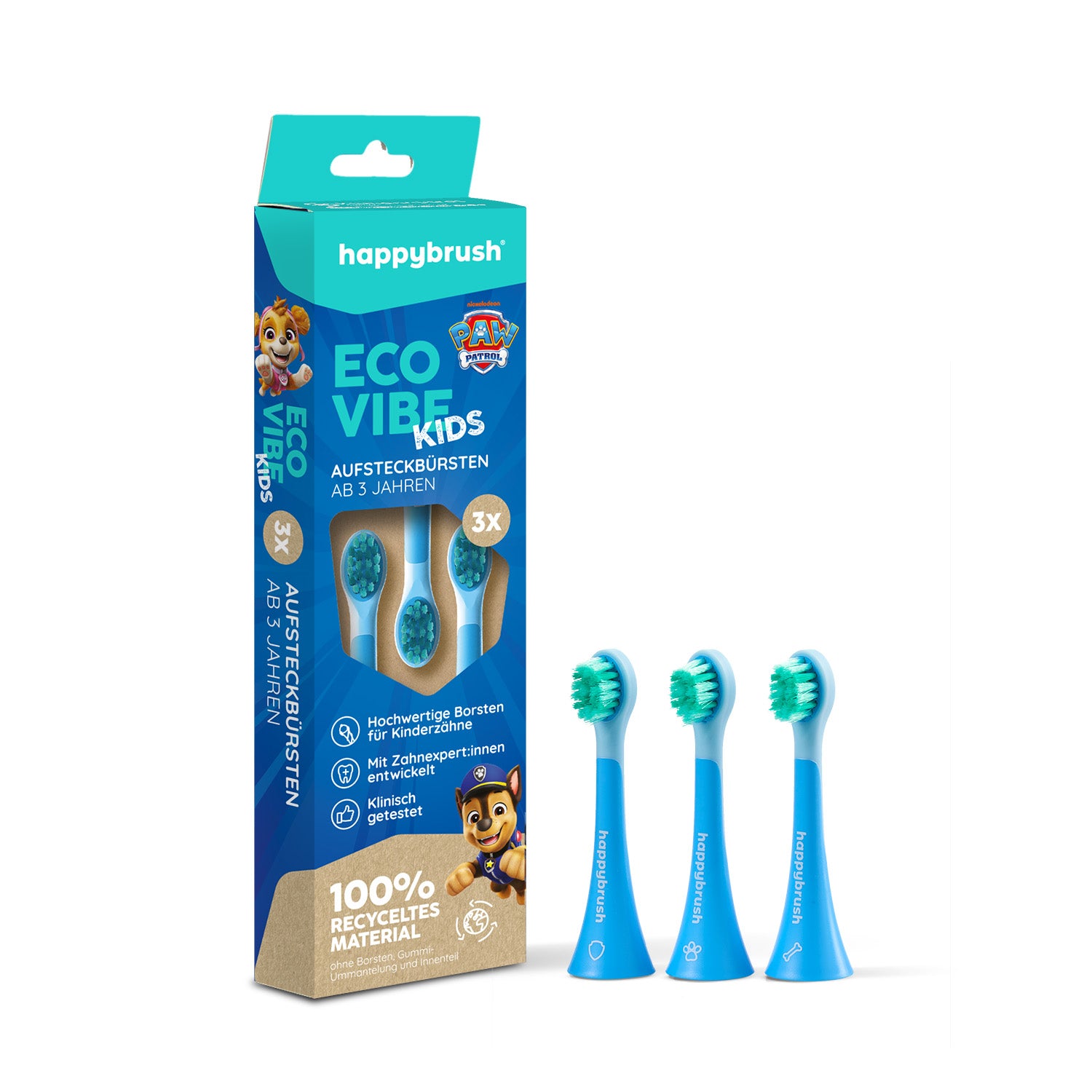 Aufsteckbürsten Eco Vibe Kids | Paw Patrol