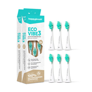 Aufsteckbürsten Eco Vibe 3 | White-Mint