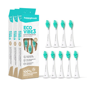 Aufsteckbürsten Eco Vibe 3 | White-Mint