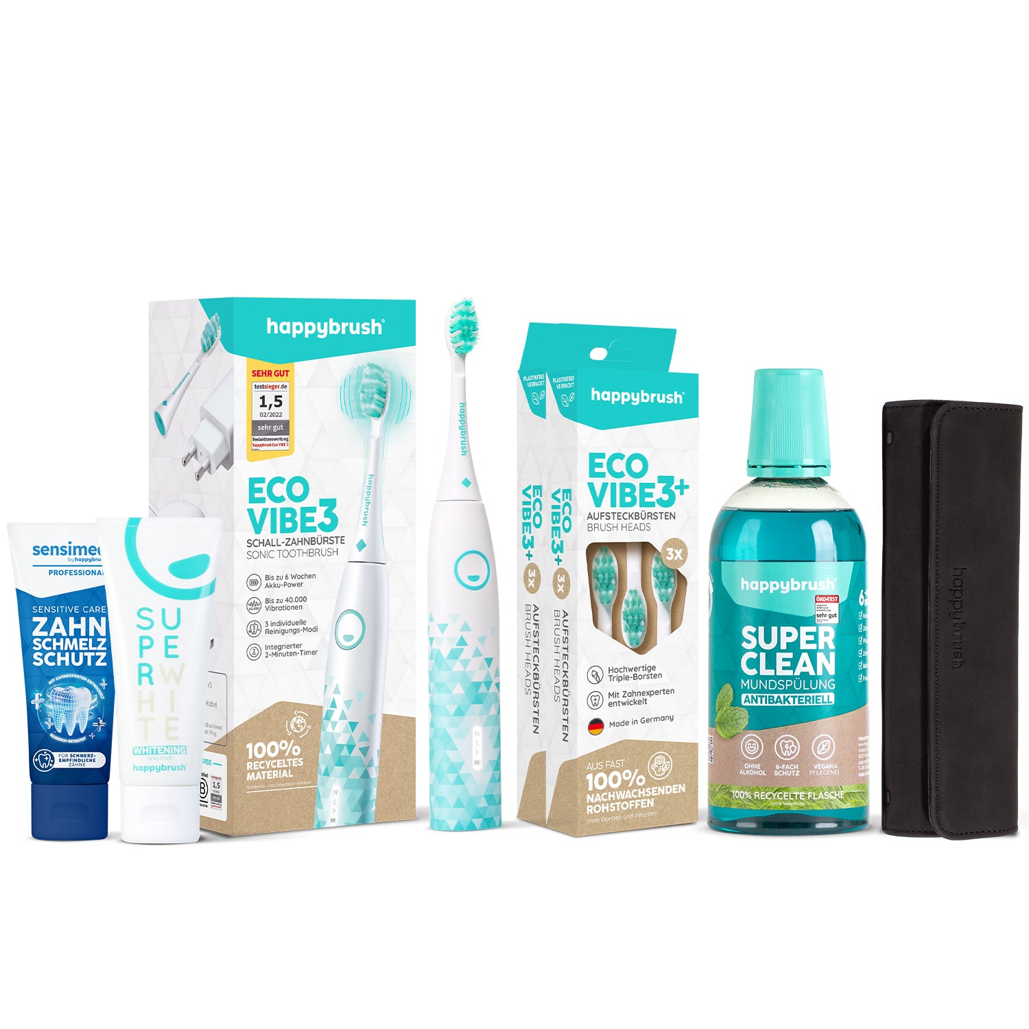 Schallzahnbürste Eco VIBE 3 | Set L