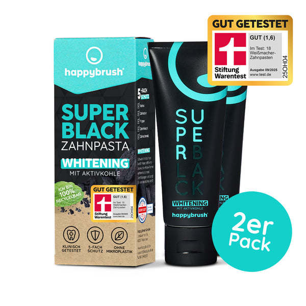 Superblack Whitening Zahnpasta Superblack Whitening Zahnpasta