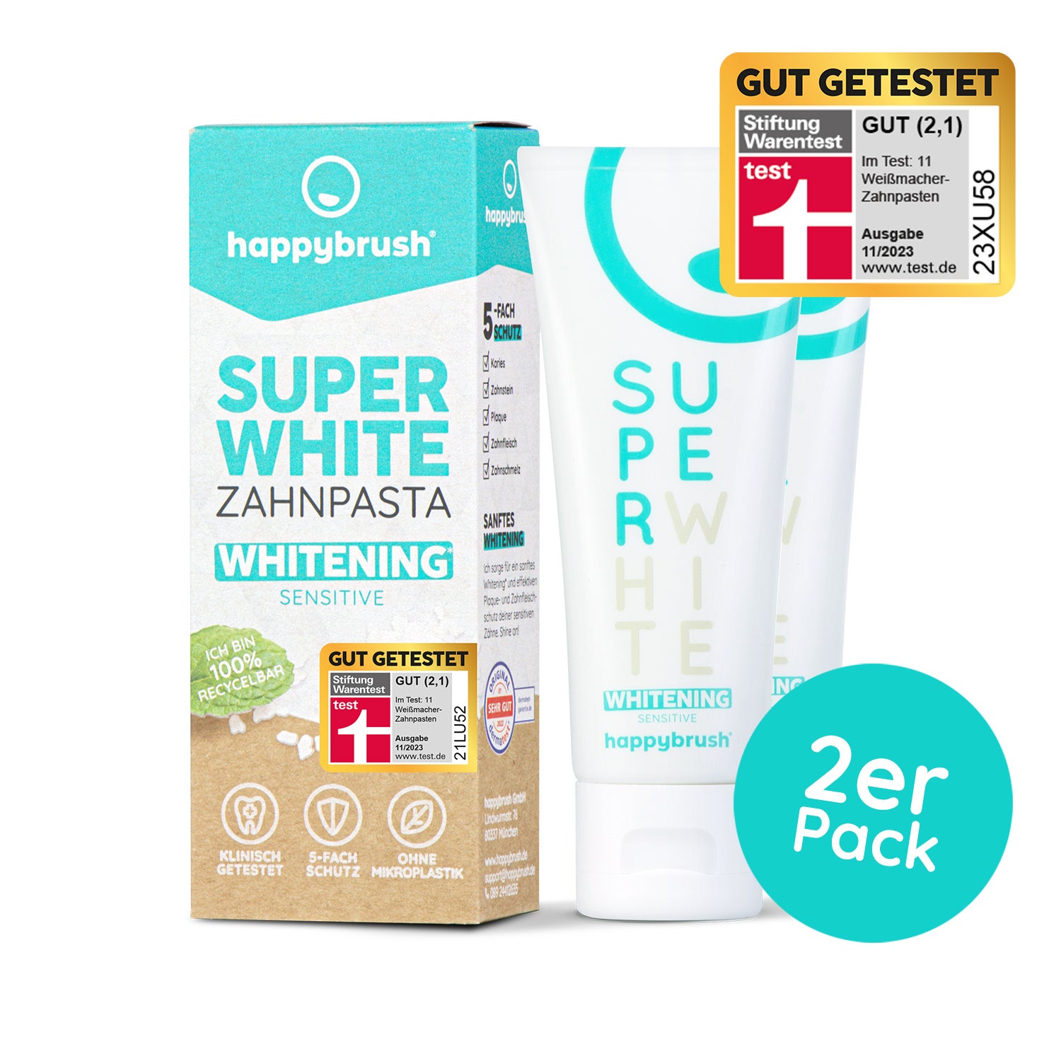 SuperWhite Sensitive Whitening Zahnpasta