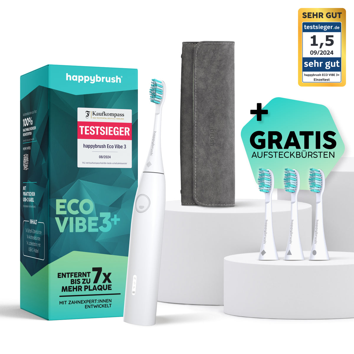 Eco Vibe 3+ | AllWhite (Made in Germany)