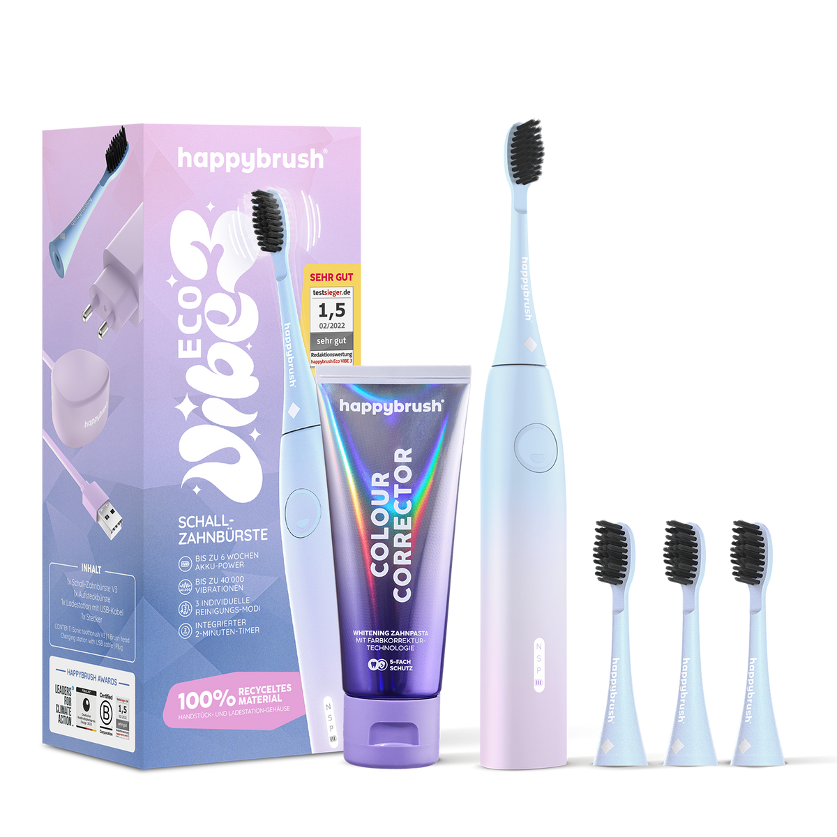 Eco Vibe 3 Whitening-Set | Sunrise