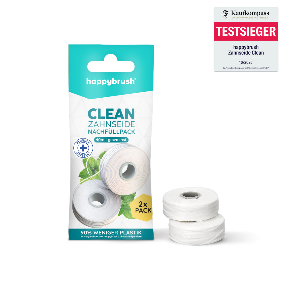SuperClean Zahnseide Nachfüllpack