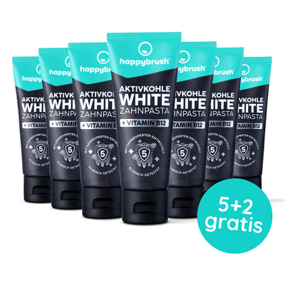 Aktivkohle White Zahnpasta