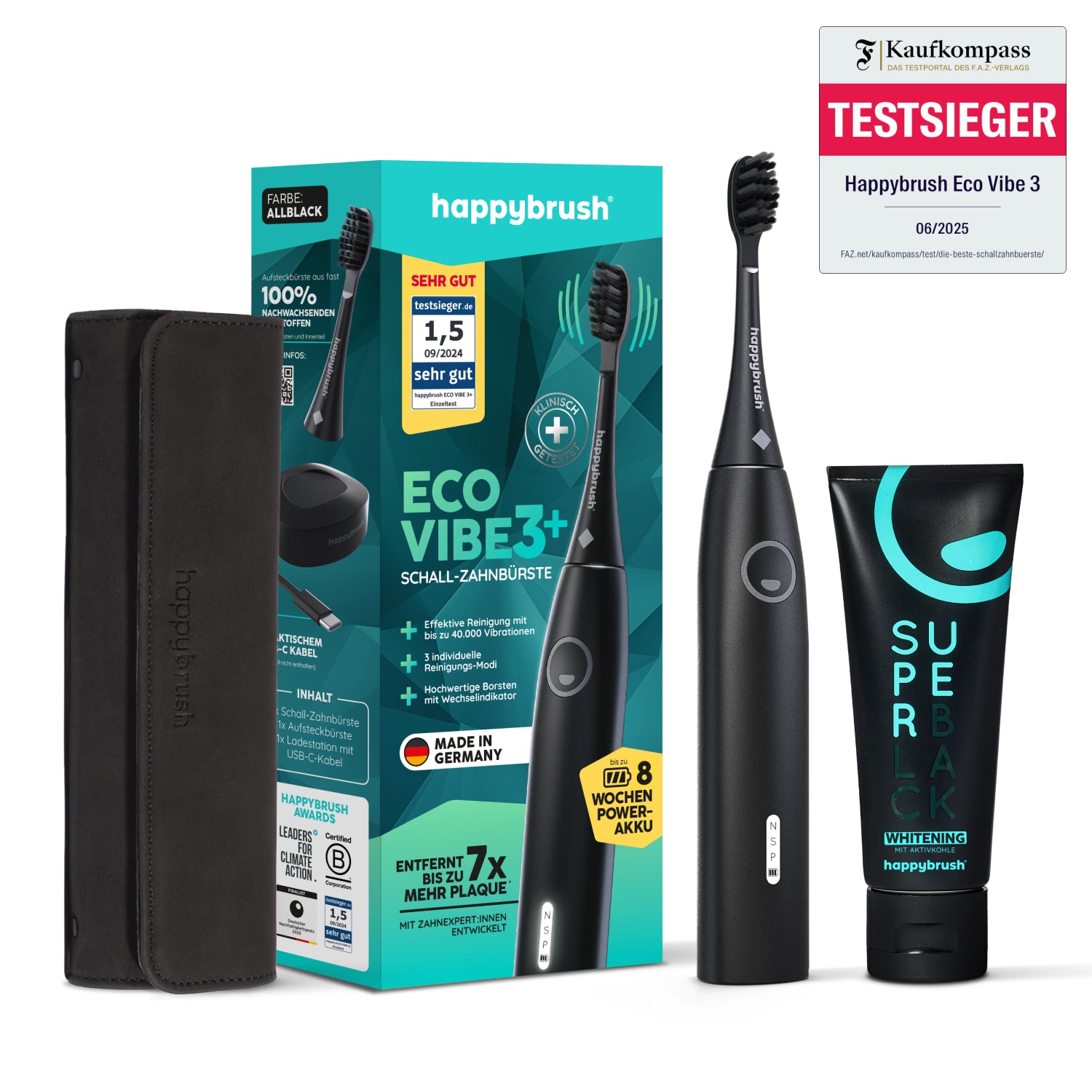 Schallzahnbürste Eco VIBE 3 | Set M