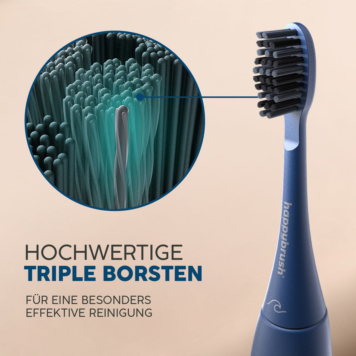 Aufsteckbürsten Eco Vibe 3+ | Ocean