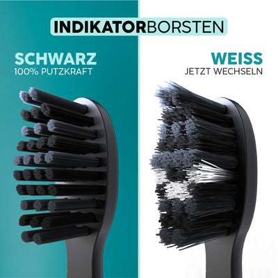 Aufsteckbürsten Eco Vibe 3+ | Allblack