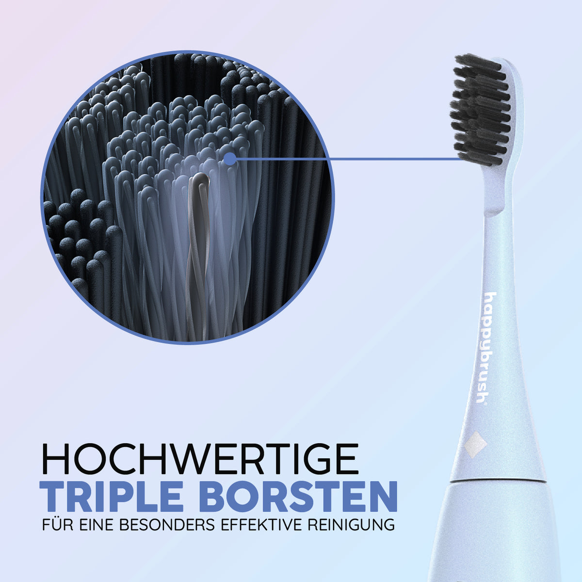 Aufsteckbürsten Eco Vibe 3+ | Sunrise