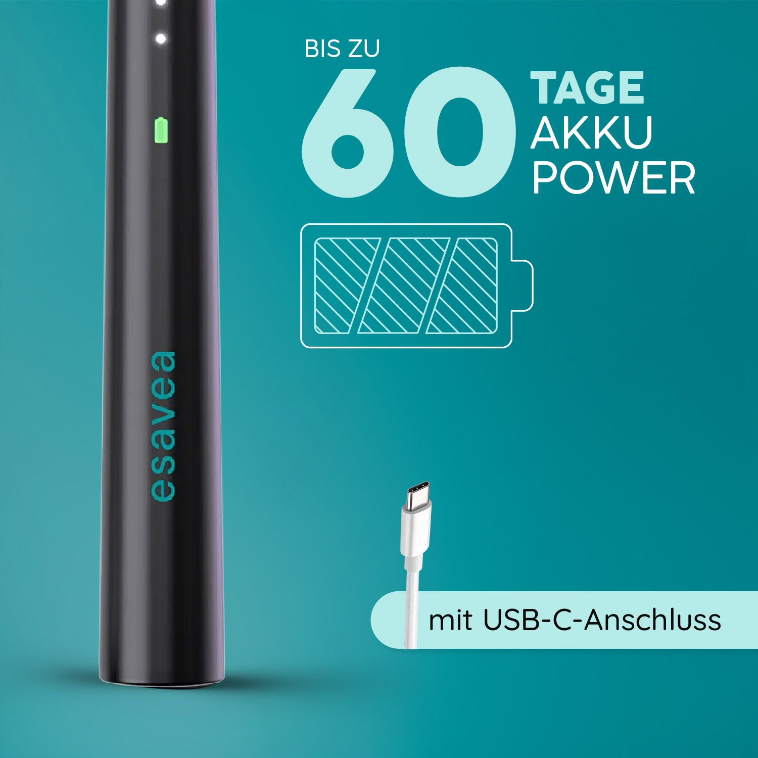 Starter Set Elektrische Zahnseide esaflosser One by esavea