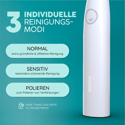Schallzahnbürste Eco Vibe 3+