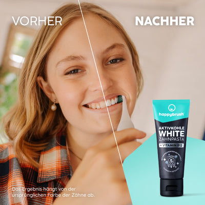 Aktivkohle White Zahnpasta