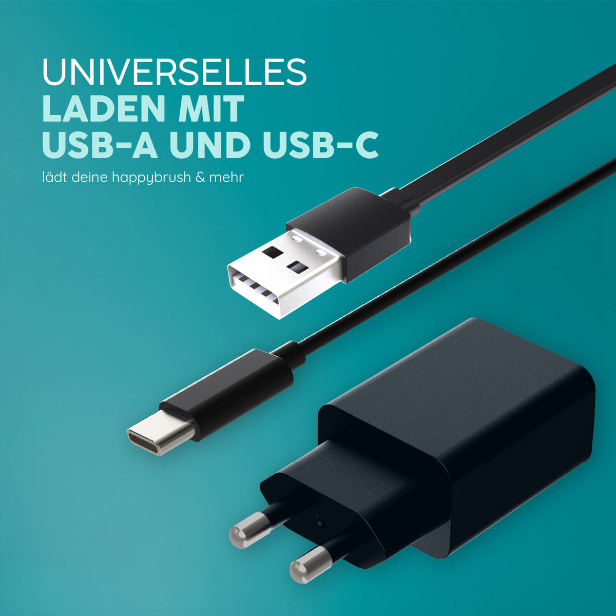 VIBE 3+ Netzstecker | Allblack