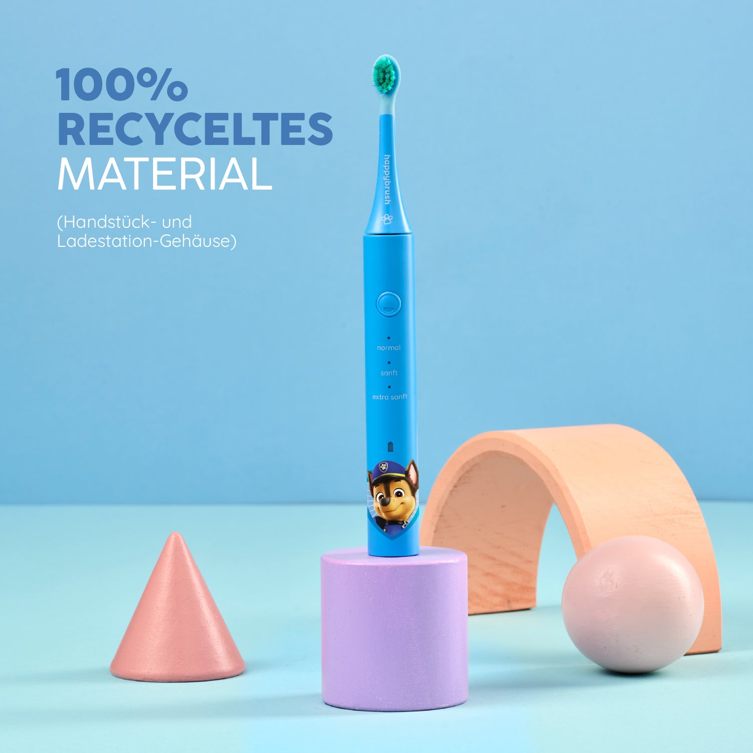 Zahnbürste Happybrush mit Paw Patrol-Motiven