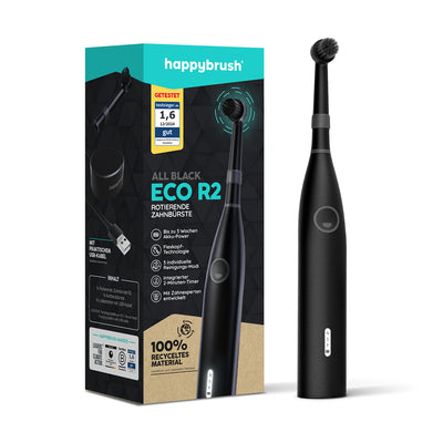 Eco R2 Zahnbürste | Allblack