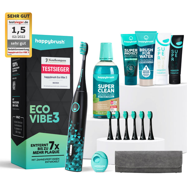 Schallzahnbürste Eco VIBE 3 | Set XL