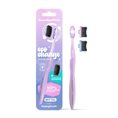 EcoChange Zahnbürste | Rosa