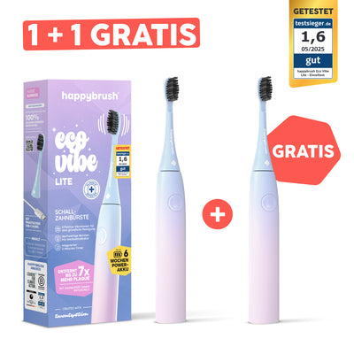 Eco Vibe LITE Schallzahnbürste + 1x gratis