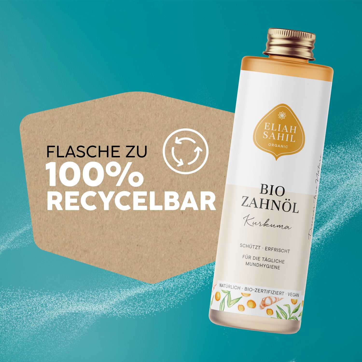 Bio Zahnöl | Kurkuma by Eliah Sahil