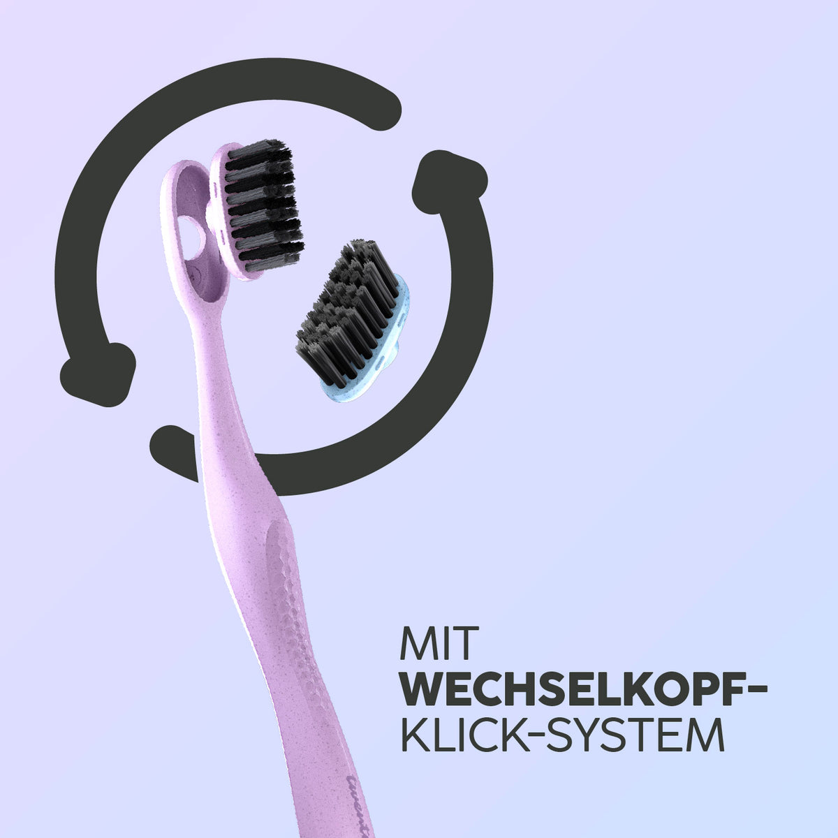 EcoChange Zahnbürste | Rosa