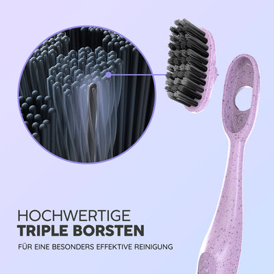 EcoChange Zahnbürste | Rosa