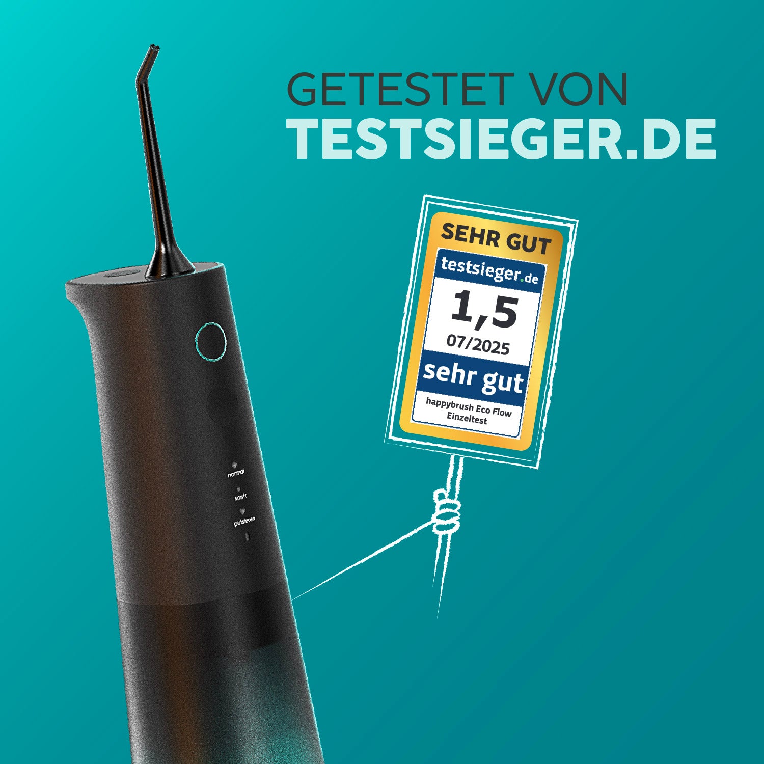 Schallzahnbürste Eco Vibe 3 | NTV Exklusiv