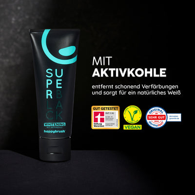 Superblack Whitening Zahnpasta