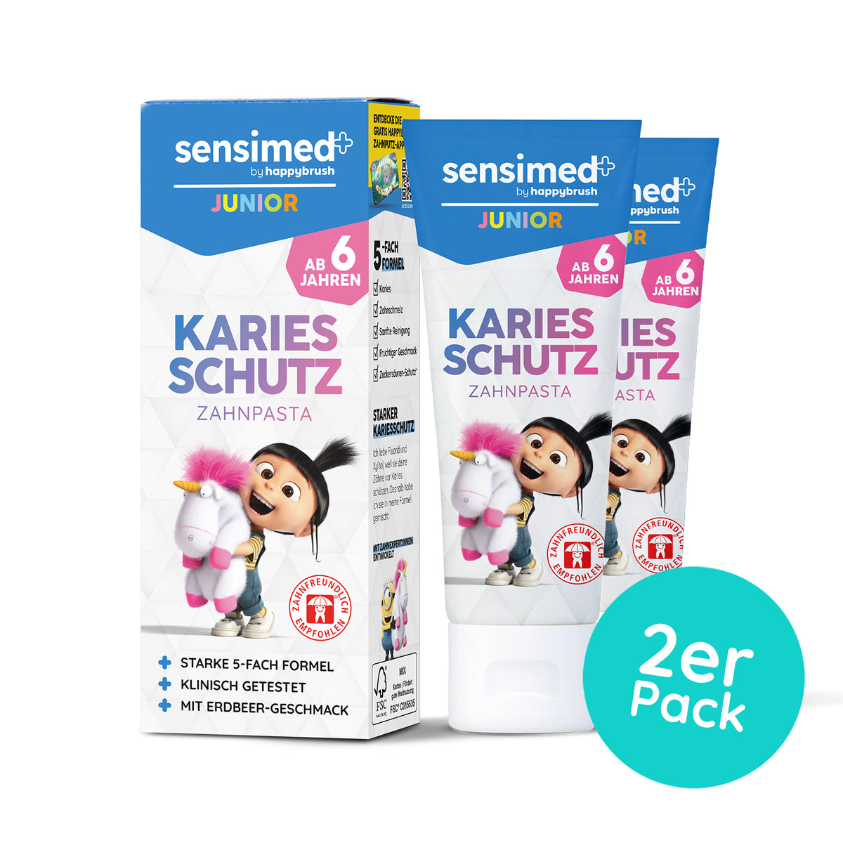 Sensimed Junior Kariesschutz Zahnpasta
