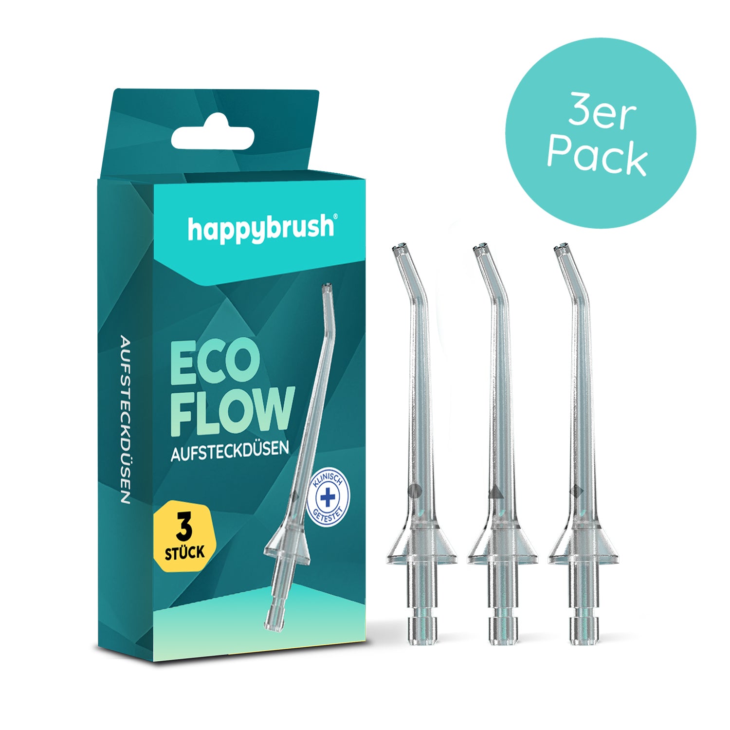 Eco Flow Aufsteckdüsen 3x