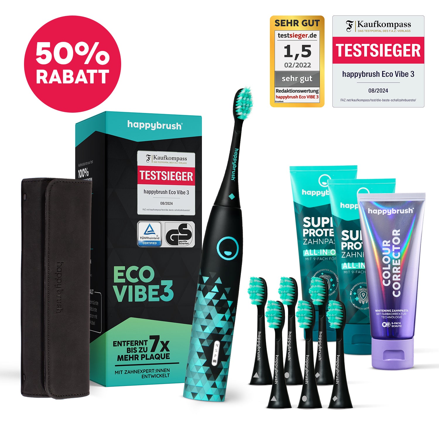 Schallzahnbürste Eco Vibe 3 | NTV Exklusiv