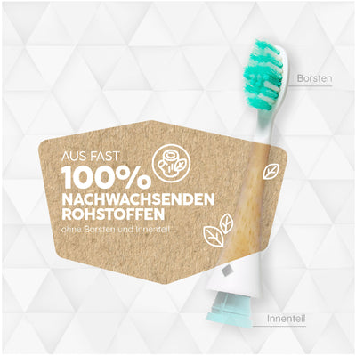 Aufsteckbürsten Eco Vibe 3 | White-Mint