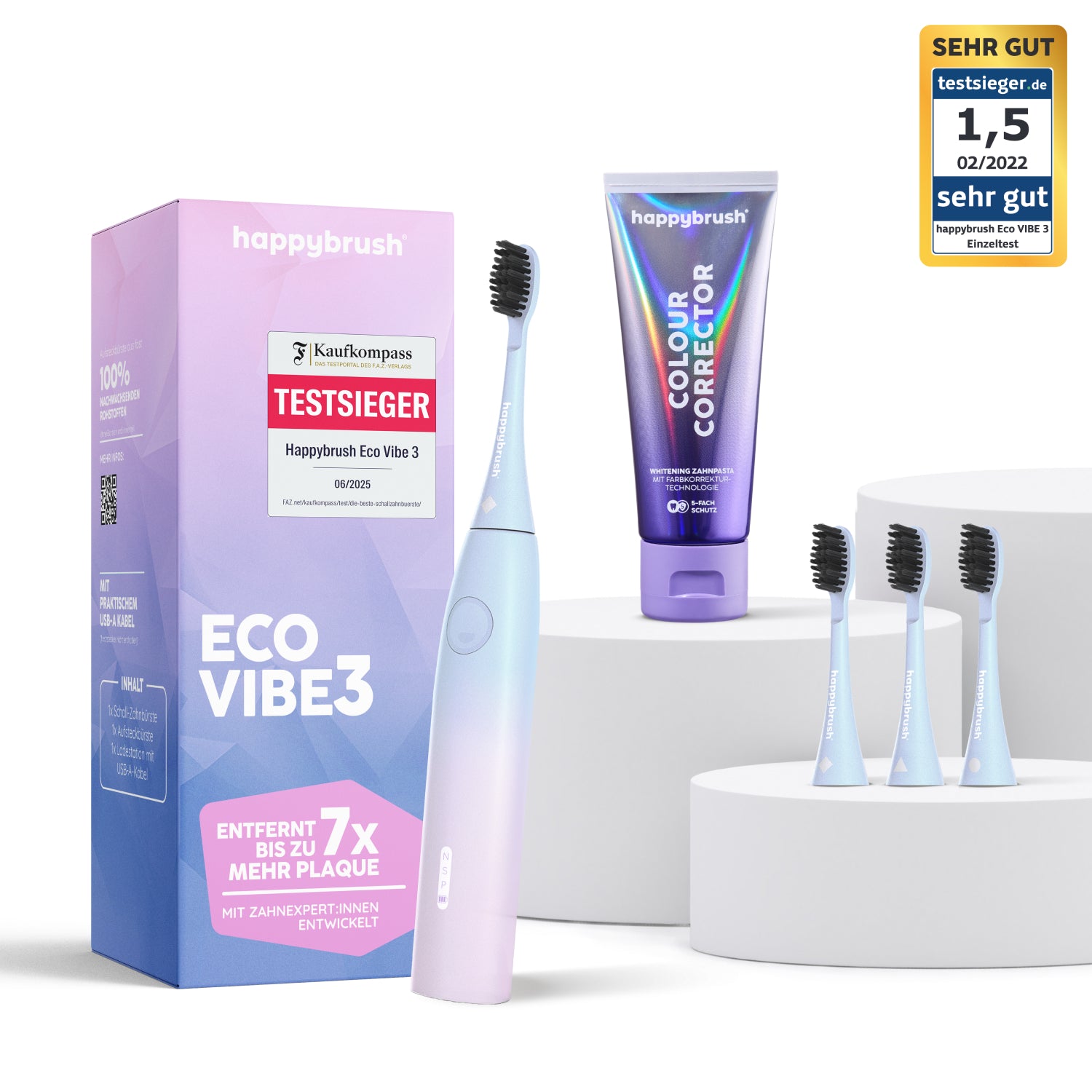 Schallzahnbürsten Whitening-Set