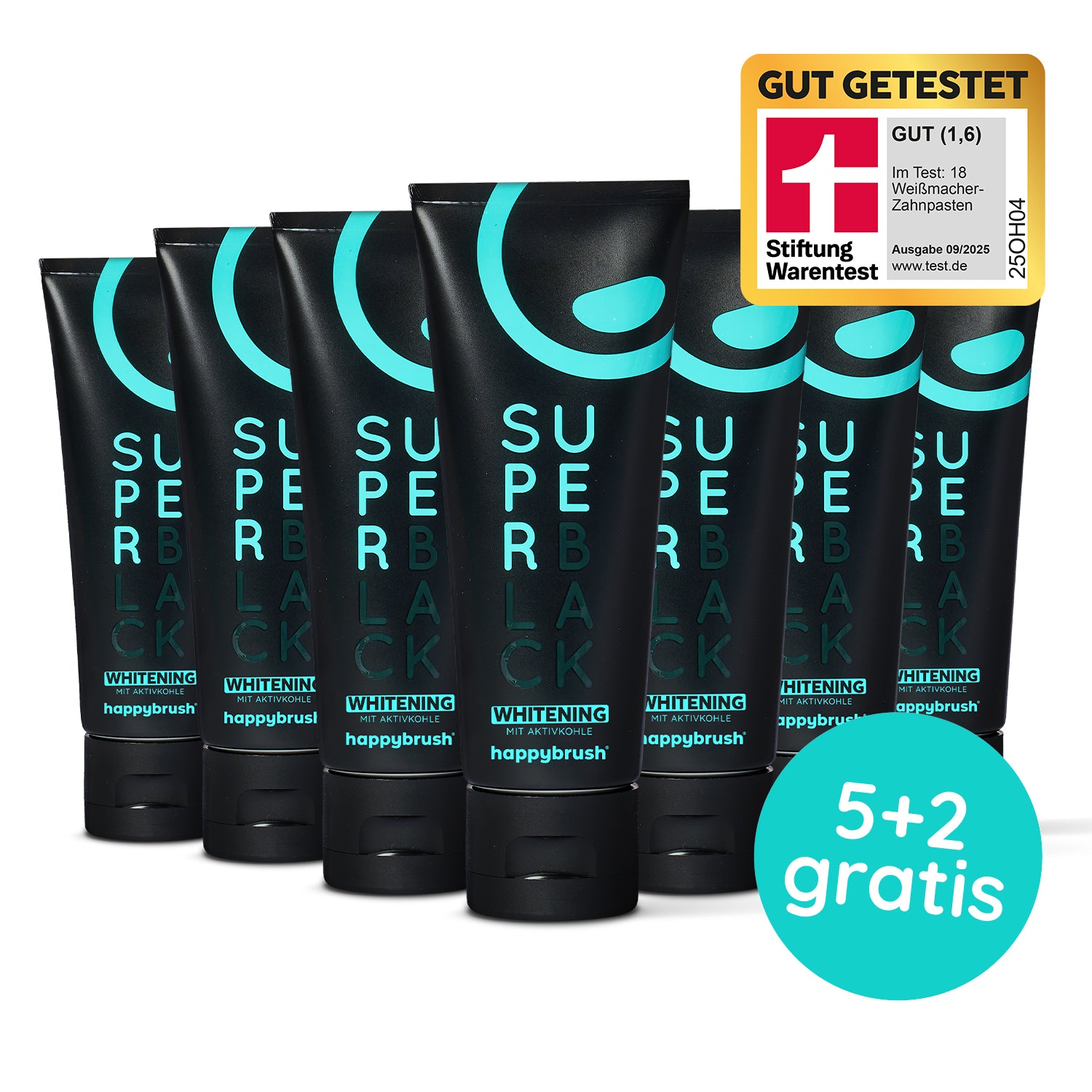 Superblack Whitening Zahnpasta