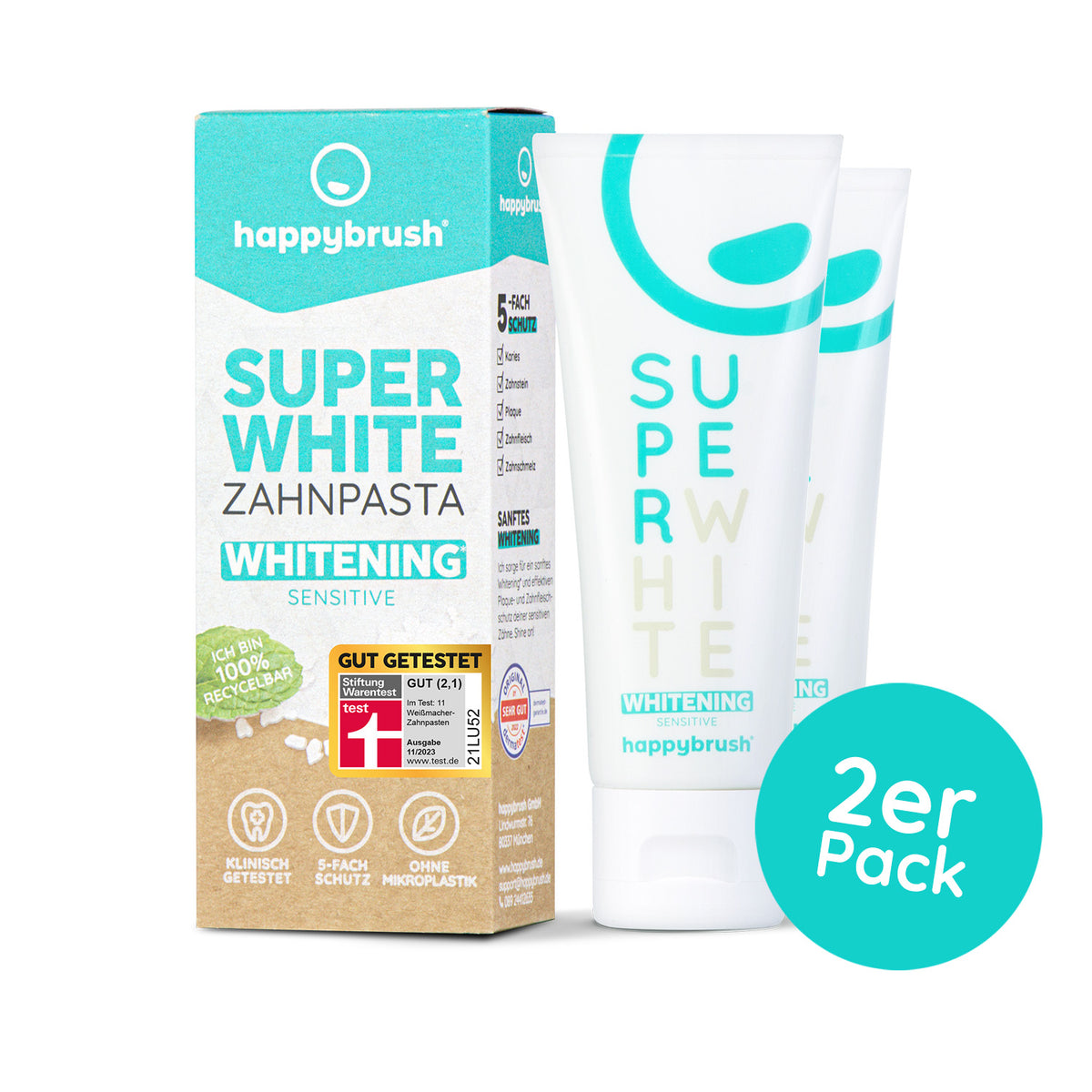 SuperWhite Sensitive Whitening Zahnpasta