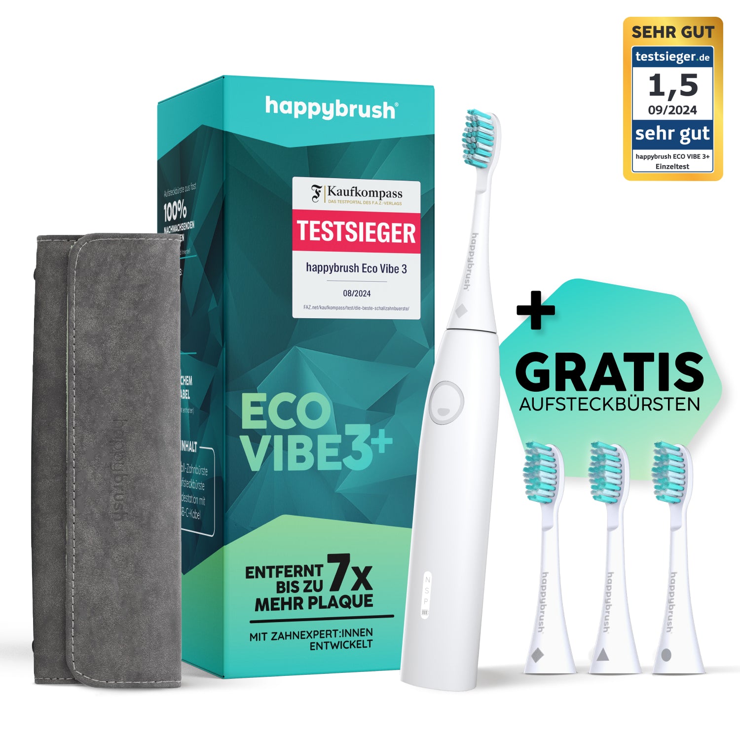 Eco Vibe 3+ | AllWhite (Made in Germany)