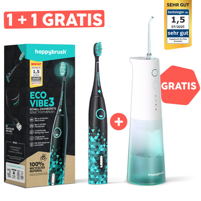 Eco Vibe 3 Black-Mint + gratis Munddusche