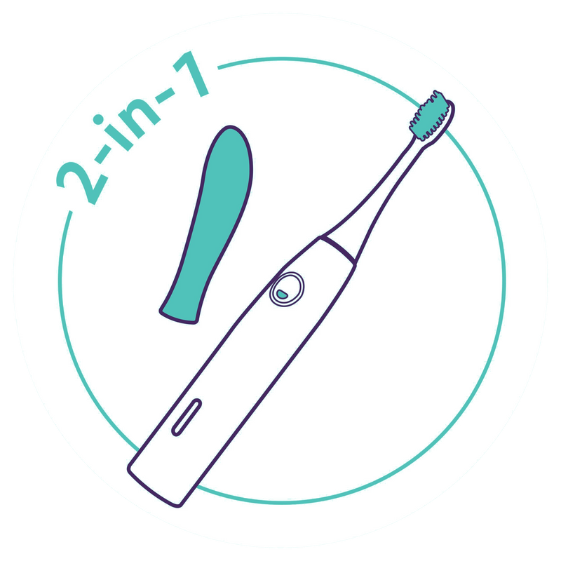 2-in-1: Sextoy und Zahnbürste